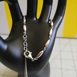 Elegant Sterling Silver Bracelet